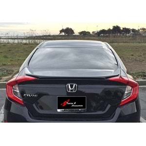 Civic FC5 Rear Trunk Anatomic Spoiler Raw Surface ABS / 2016-2021