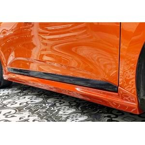 Clio 5 Sport Side Skirts Raw Surface Vacuum Plastic / 2019 -