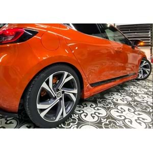 Clio 5 Sport Side Skirts Raw Surface Vacuum Plastic / 2019 -