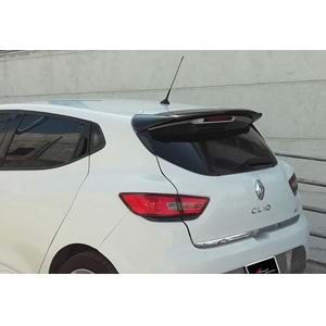 Clio 4 Sport Style Roof Spoiler Raw Surface ABS / 2012-2019