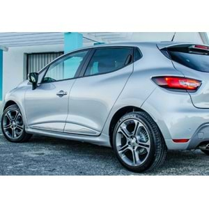 Clio 4 RS Side Skirts Raw Surface Vacuum Plastic / 2012-2019