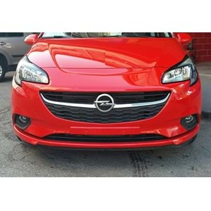 Corsa E Sport Style Front Lip Raw Vacuum Plastic / 2014-2019