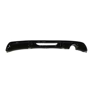 Corsa F Race Diffuser Right Single Output Piano Black Vacuum Plastic / 2019 -