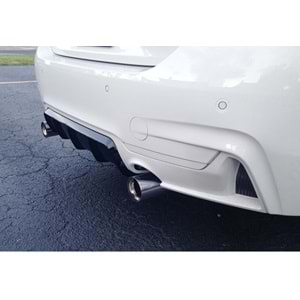 F32 F33 F36 M Performance Diffuser Matte Black ABS / 2014-2020 (R+L Single Output)