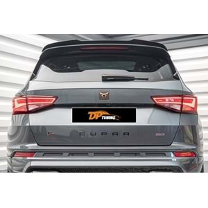 Cupra Ateca Max Rear Cupra Cap Spoiler Piano Black Vacuum Plastic / 2021 -