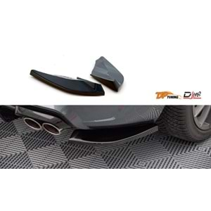 Cupra Ateca Max Rear Corner Flaps Piano Black Vacuum Plastic / 2021 -