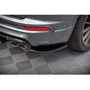 Cupra Ateca Max Rear Corner Flaps Piano Black Vacuum Plastic / 2021 -