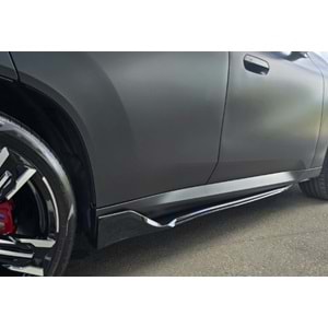G45 Side Skirts Lower Lip Piano Black ABS / 2024 - up