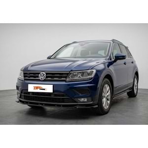 Tiguan MK2 Max Front Lip Piano Black Vacuum / 2015-2020