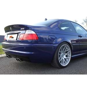 E46 CSL Rear Trunk Spoiler Piano Black ABS / 1998 - 2006 (2 Doors)
