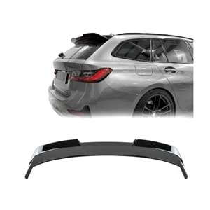 G21 Rear Roof Spoiler Piano Black ABS / 2020-UP
