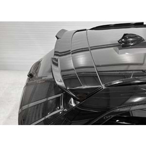 G21 Rear Roof Spoiler Piano Black ABS / 2020-UP