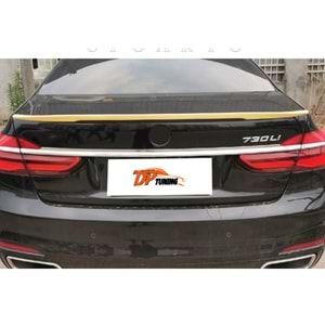 G11-G12 Rear Trunk Spoiler Piano Black ABS / 2016 - 2022