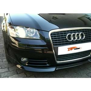 A3 8P Sport Front Lip Raw Surface Vacuum / 2003 - 2008