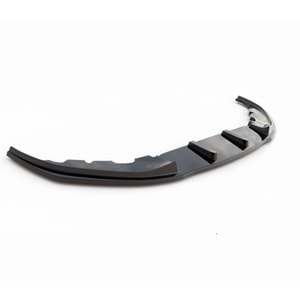 G11 / G12 Max V2 Front Lip Piano Black Vacuum Plastic / 2015 - 2018