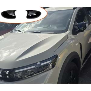 Jogger Batman Mirror Cover Piano Black ABS / 2021 - 2026