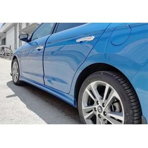 Elantra Sport Side Skirts Raw Surface Vacuum Plastic / 2015-2020