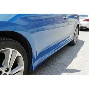 Elantra Sport Side Skirts Raw Surface Vacuum Plastic / 2015-2020