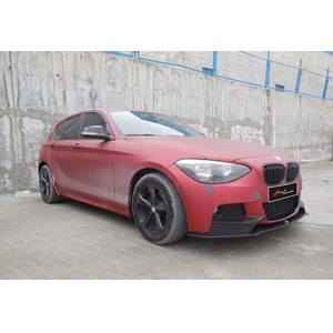 F20 M Performance Style Front Lip Matte Black Surface ABS / 2011-2014