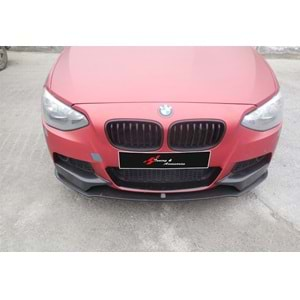 F20 M Performance Style Front Lip Matte Black Surface ABS / 2011-2014