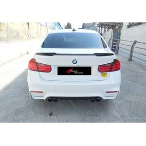 F30 Rear Trunk M4 Spoiler Raw Surface ABS / 2012-2018