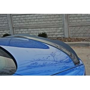 F32 Coupe Max Rear Trunk Cap Spoiler Piano Black Vacuum Plastic / 2014-2020