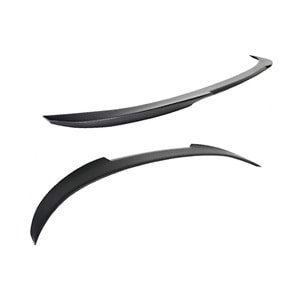 F33 M4 Cabrio Rear Trunk Spoiler Unpainted ABS / 2013-2020