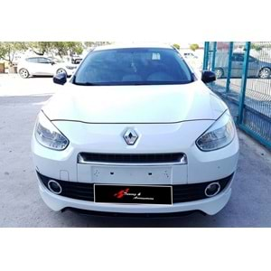 Fluence GT Style Front Lip Raw Vacuum Plastic / 2009-2012