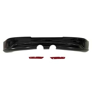 Golf 5 R32 Rear Bumper Lip Raw Surface Vacuum Plastic / 2003-2009