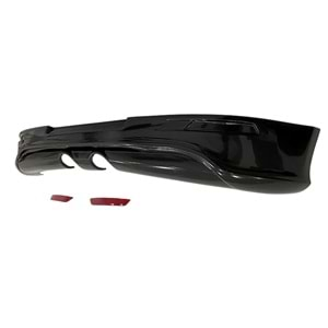 Golf 5 R32 Rear Bumper Lip Raw Surface Vacuum Plastic / 2003-2009