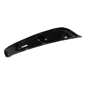 Golf 6 GTI Style Diffuser Without Output Piano Black Vacuum Plastic / 2008-2012