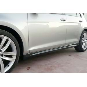 Golf 7 Sport Side Skirts Raw Surface Vacuum Plastic / 2012-2020