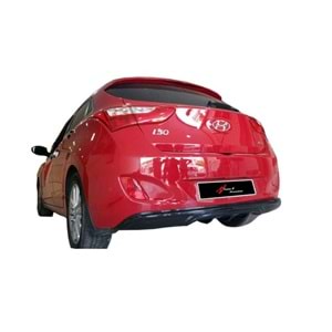 i30 Custom Style Diffuser Piano Black Vacuum Plastic / 2012-2017 (Without Output)