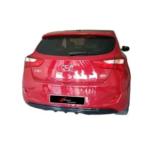i30 Custom Style Diffuser Piano Black Vacuum Plastic / 2012-2017 (Without Output)