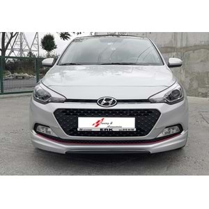 i20 Sport Front Lip Raw Vacuum Plastic / 2014-2018