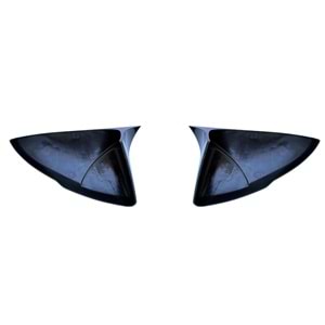 insigna B Batman Yarasa Ayna Kapağı Piano Black / 2017-2021