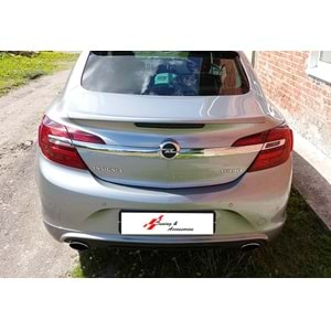 Insignia A OPC Style Rear Bumper Lip Raw Surface Vacuum Plastic / 2013-2017