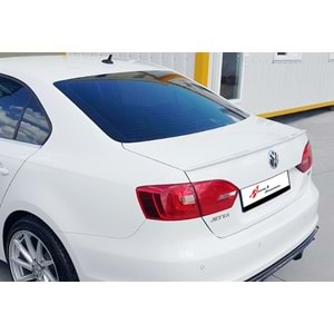 Jetta Mk6 Rear Trunk Anatomic Spoiler Raw Surface ABS / 2010-2018
