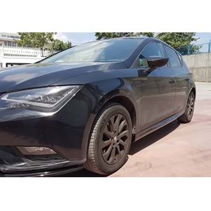 Leon Mk3 Sport Side Skirts Raw Surface Vacuum Plastic / 2012-2020