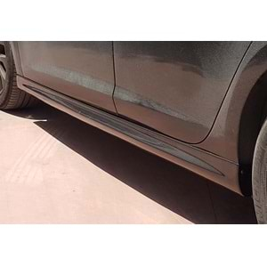 Leon Mk3 Sport Side Skirts Raw Surface Vacuum Plastic / 2012-2020