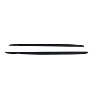 Leon Mk3 Side Skirt Lower Lip Piano Black Vacuum Plastic / 2012-2020