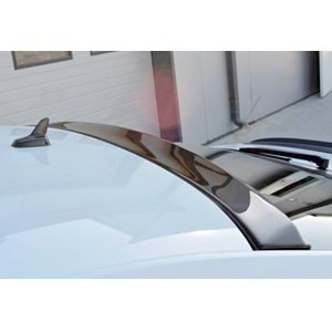 Superb MK3 Max Rear Roof Spoiler Piano Black Vacuum Plastic / 2015 - up