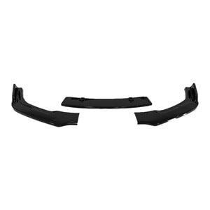 Octavia Mk3 Front Lip 3 Pieces Piano Black ABS 2013-2020