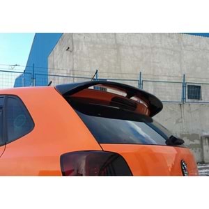 Polo Mk5 Roof R Style Spoiler Primer Painted Fiberglass / 2009-2017