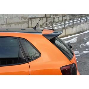 Polo Mk5 Roof R Style Spoiler Primer Painted Fiberglass / 2009-2017