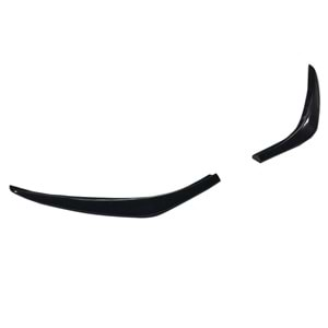 Polo Mk6 R Front Flaps Piano Black Vacuum Plastic / 2018 Sonrası