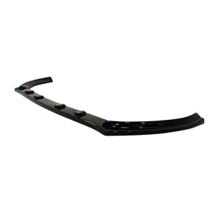 Polo Mk6 Basic Front Lip Piano Black Vacuum Plastic / 2018 -