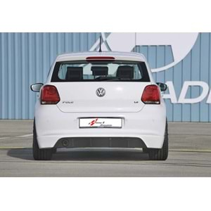 Polo Mk5 Rieger Rear Bumper Lip Raw Surface Vacuum Plastic / 2009-2013