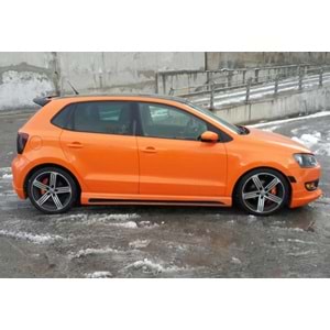 Polo Mk5 Rieger Side Skirts Raw Surface Vacuum Plastic / 2009-2017