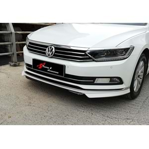 Passat B8 Sport Model Front Lip Raw Surface Vacuum Plastic / 2015-2019